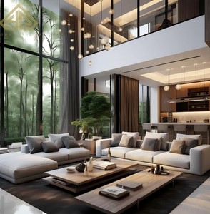 การออกแบบพื้นที่สำหรับวิลล่าสไตล์อิตาลี พร้อมการแสดงความงามแบบทุกมิติด้วยภาพวาดเอฟเฟกต์ 3 มิติ - Product Image 1