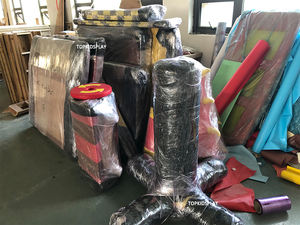 Nuovo Stile di <span class=keywords><strong>Parco</strong></span> <span class=keywords><strong>Giochi</strong></span> per Bambini, Attrezzatura Portatile per <span class=keywords><strong>Giochi</strong></span> Morbidi con Zip Line, Vendita Calda - Product Image 4