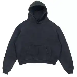 Moda 600 gsm hoodies erkekler ağır sıkıntılı üzerinde çekin toptan kapşonlular boy taş vintage yıkanmış hoodie boş