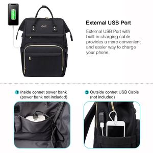 LOVEVOOK Sac à Dos <span class=keywords><strong>de</strong></span> Voyage Grande Taille Haute Qualité avec <span class=keywords><strong>Logo</strong></span> Personnalisé pour Affaires, Travail, Bureau, École, Sac à Dos pour Ordinateur Portable Femme 15,6 Pouces - Product Image 5