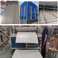 Vente en gros de tôles de toiture ondulées en UPVC, panneaux de plafond en PVC durables et imperméables, panneaux et planches muraux pour usine et entrepôt