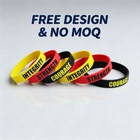 Bracelets en silicone personnalisés avec logo d'usine, code QR, bracelets en caoutchouc silicone, articles promotionnels pour entreprises