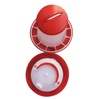 Nouveau distributeur automatique de nourriture pour volailles, très vendu, robuste, durable, épaissi, seau pour poulets, cailles, pigeons, oiseaux, couvercle en maille PP, 1 an