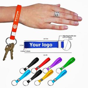 Llaveros Promocionales en Oferta, Llavero con Soporte para Teléfono, Llaveros Personalizados con Logotipo, Artículos Promocionales Baratos, Llavero de Silicona para Muñeca - Product Image 1