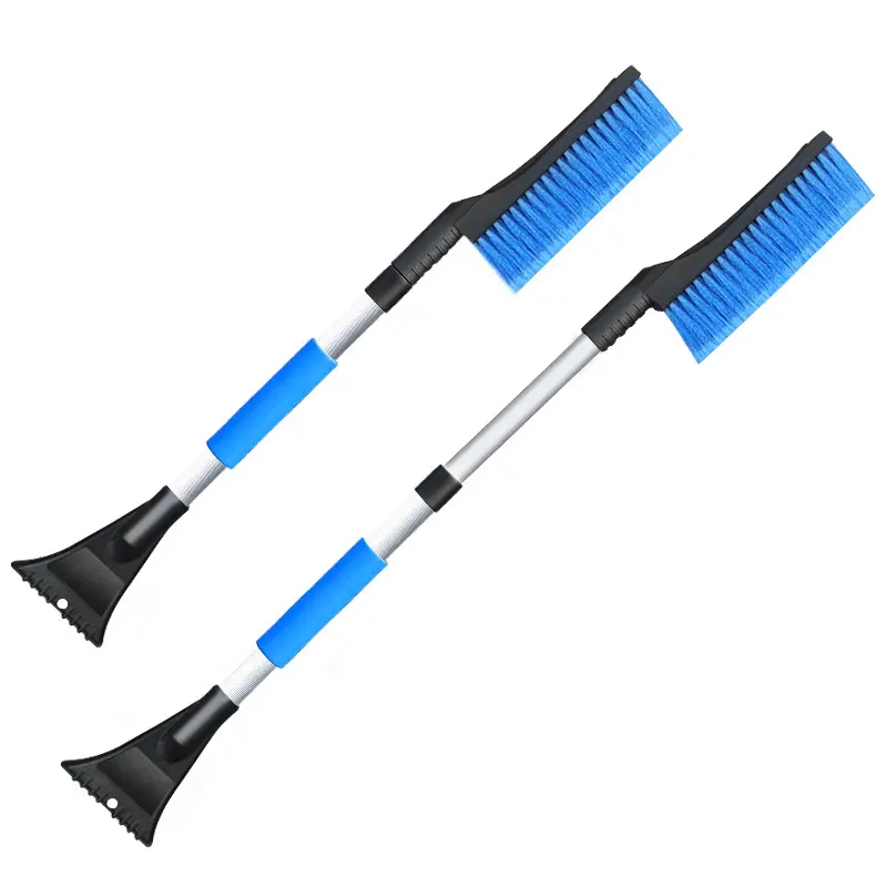 TDF brush neues Design AMZ Hot Sale Heavy Duty 51 Zoll ausziehbarer Griff abnehmbare Auto Eiskra tzer Schnee bürste mit Patent