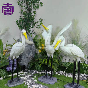 Lámpara con diseño de garza voladora para exteriores con clasificación IP65, luces decorativas impermeables para Navidad y festivales, para parques, jardines y paisajes públicos. - Product Image 6