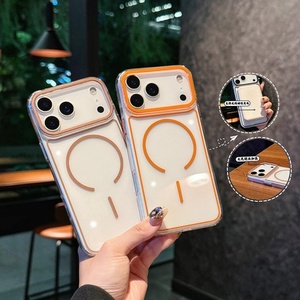 เคสใสกันกระแทกแบบแข็งแรงทนทาน ผลิตจาก TPU และ PC พร้อมแม่เหล็ก สำหรับ iPhone 17 Pro Max ขายดี - Product Image 1