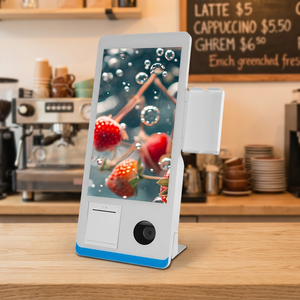 Kiosco de Pago de Autoservicio con Pantalla Táctil Capacitiva de 15.6 Pulgadas, con CPU Win-dows I5 de 3.ª Generación, Tecnología Wi-Fi 6 y NFC para Restaurantes - Product Image 1