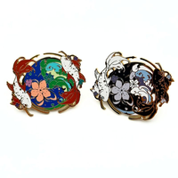 Pins en émail personnalisés, design doux, badges en métal, logo imprimé UV, pins en émail mignons, pins en émail fantaisie, pins en émail anime