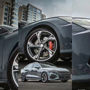 กรอบกันชนหน้าสีดำ ABS คุณภาพสูงแบบรังผึ้ง สำหรับ Audi A3 8Y S3/RS3 ปี 2020-2024 รุ่นใหม่ PNB |   ติดตั้งง่าย รับประกัน 3 เดือน - Product Image 5