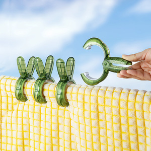 <b>Large</b> Clothes Clips <b>Extra</b> <b>Large</b> Windproof U Shape Drying Clips For Quilt And Garment - Product Image 2