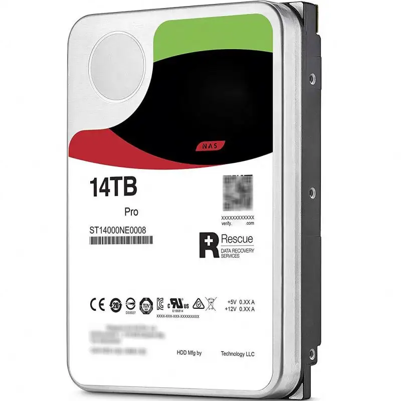 ST14000NE0008 Original Nuevo PRO NAS HDD 14TB 7200RPM SATA Disco duro 320GB 1TB Velocidad de disco duro