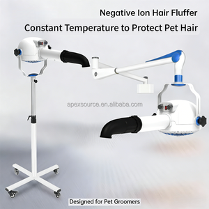 Secador de Pelo Aniónico de Acero Inoxidable Mejorado, de Alta Velocidad, Bajo Ruido y Seguro para el Cuidado Diario del Pelo de Perros - Product Image 3