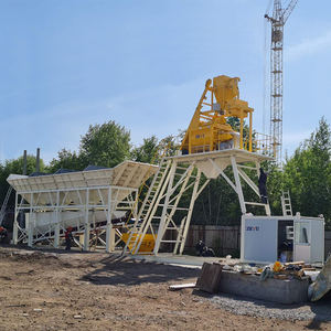 Planta de Concreto de la Marca ZEYU Directo de Fábrica en China, Línea de Producción HZSY35-HZSY120, Modelo 35-120m/h, Totalmente Automática y Eléctrica - Product Image 1