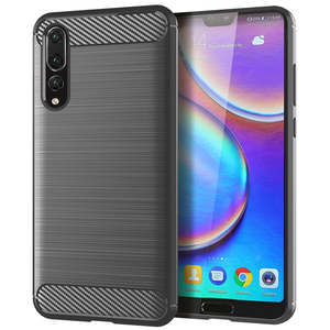 In Fibra di carbonio Antiurto Molle di TPU Della Copertura Posteriore Del Telefono Per Il Caso di <span class=keywords><strong>Huawei</strong></span> <span class=keywords><strong>P20</strong></span> Pro p30 caso di <span class=keywords><strong>lite</strong></span> - Product Image 4