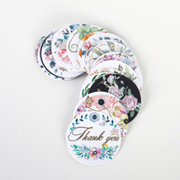 Pas de minimum quantité minimale de commande produit autocollant impression logo de marque adhésif personnalisé rouleaux d'étiquettes rondes