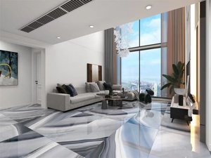 Azulejos de Porcelana de Lujo con Aspecto de Mármol Dorado, 600*1200, Pulidos y Esmaltados, de Gran Tamaño, con Aspecto de Placa de Mármol para Pisos - Product Image 3