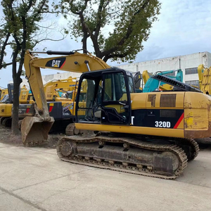 Excavadora CAT 320D usada en oferta, original de Japón, excavadora hidráulica de 20 toneladas en venta, excavadora de cadenas 320D - Product Image 1