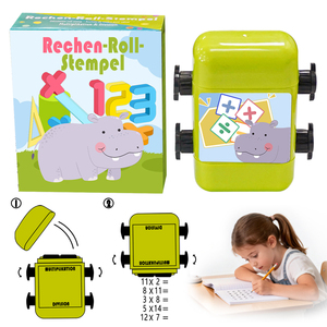 Tampon encreur auto-adhésif de haute qualité parfumé pour enfants, tampon d'assistance scolaire, tampon en caoutchouc avec logo pour l'école - Product Image 2