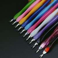 Kit de coupe-cuticules pour ongles, 12 pièces, nouveau, très populaire, pour manucure, élimination des cuticules, pédicure, fourchette pour peaux mortes, pour salon et usage familial
