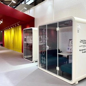 Cabine insonorisée mobile pour studio d'enregistrement, cabine de sommeil, salle de batterie, salle de <span class=keywords><strong>streaming</strong></span> en direct, salle de piano, KTV personnalisé, bureau à domicile - Product Image 4