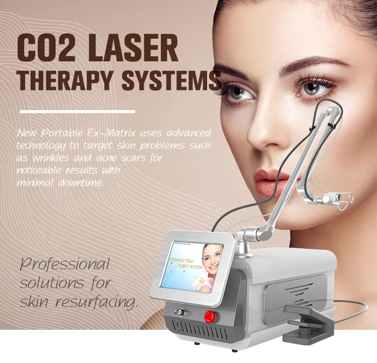 Garantia 3 anos CE médico da máquina 510k do laser do CO2 do preço de fábrica aprovou o laser fracionário do CO2 para a remoção da cicatriz