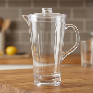 Pot à eau de camping classique écologique en polycarbonate sans BPA de 2,1 L avec poignée - Product Image 2