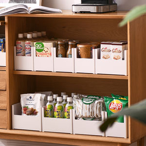 Organizers High Quality White Kitchen Cabinets Drawer Organizers Sundries Multifunctional Document Storage Box