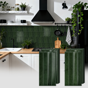 <span class=keywords><strong>Piastrelle</strong></span> <span class=keywords><strong>Adesive</strong></span> Più Spesse per Rivestimento Parete, Impermeabili e Resistenti all'Olio, Rimovibili, per Ristrutturazione Casa - Product Image 2