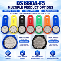 Clé tactile iButton RW1990 en gros, compatible avec la clé étanche DS1990A avec poignée pour serrure de porte électronique