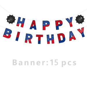 Juego de Platos, Vasos y Cubiertos Desechables de Papel Ecológicos con Temática de Spider Boy para Fiestas de Cumpleaños, Venta al por Mayor - Product Image 6