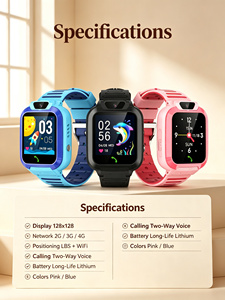 Reloj Inteligente para Niños W11 4G con Pantalla de 128x128, WiFi, Rastreador LBS, <span class=keywords><strong>SeTracker2</strong></span>, Magnético, Resistente al Agua, Reloj Telefónico para Niños - Product Image 3
