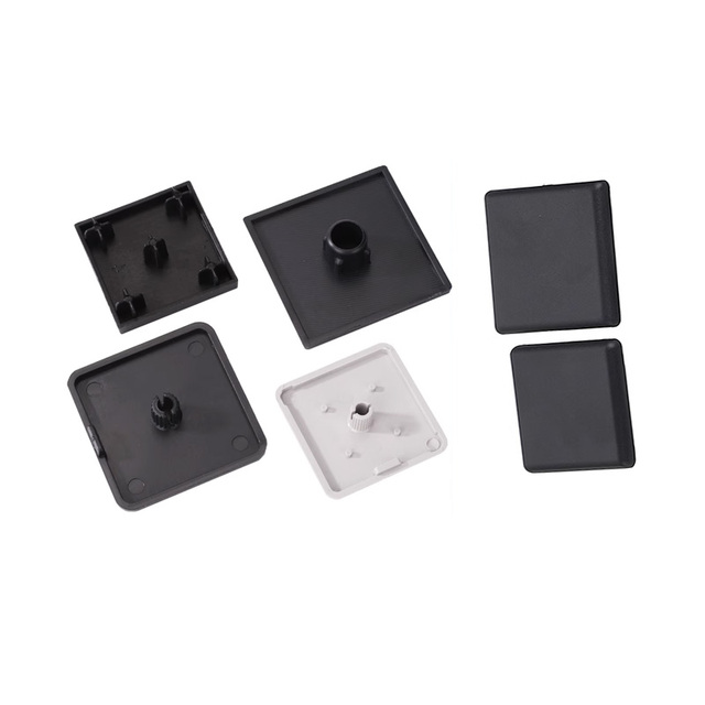 Nylon end cap aluminum profile cross-section plastic cover plate black and gray for 2020/3030/4040/4545/5050 series