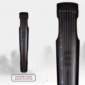 NAOMI Chinese Guqin Zhongni 7 corde antiche Zither strumenti musicali cinesi Qin Table-arpa - Product Image 5
