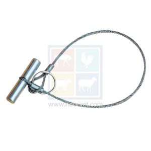 Soporte para cerdos de acero inoxidable y colector de cerdos, instrumento veterinario esencial para equipos de granja de cerdos - Product Image 1