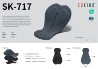 Short de cyclisme rembourré durable à séchage rapide, écologique, respirant, avec rembourrage en mousse haute densité 3D pour adultes COOLMAX