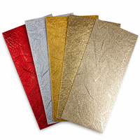 Papier spécial PVC multicolore pour reliure, couverture de livre, album, dossier, boîte cadeau, feuilles de papier pour artisanat