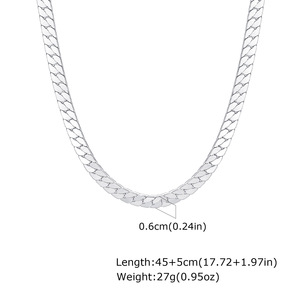 Classico acciaio inossidabile Miami cubano <span class=keywords><strong>catena</strong></span> colletto Hip Hop gioielli 6mm moda <span class=keywords><strong>uomo</strong></span> <span class=keywords><strong>catena</strong></span> collane - Product Image 6
