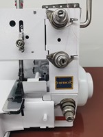 Jukky 2-7D meilleure machine à coudre surjeteuse à plat industrielle usage domestique métal aiguille unique grande vitesse opération facile alimentation goutte