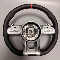 Volant de voiture en cuir style libellule pour Mercedes Classe A/B/C/E, CLA/GLC/CLK/CLS/C200/Classe S/Classe G – Rétrofit