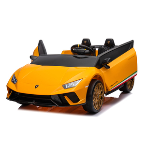 Coche de juguete eléctrico de gran tamaño <span class=keywords><strong>Lamborghini</strong></span> de 2 plazas con licencia para niños de 24V alimentado por baterí<span class=keywords><strong>a</strong></span> para edades de 2 <span class=keywords><strong>a</strong></span> 7 <span class=keywords><strong>a</strong></span>ños - Product Image 4