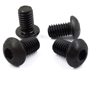 Tornillo LeGood de acero al carbono con óxido negro, cabeza hexagonal, rosca 5/16-24, longitud de 1 pulgada - Product Image 5