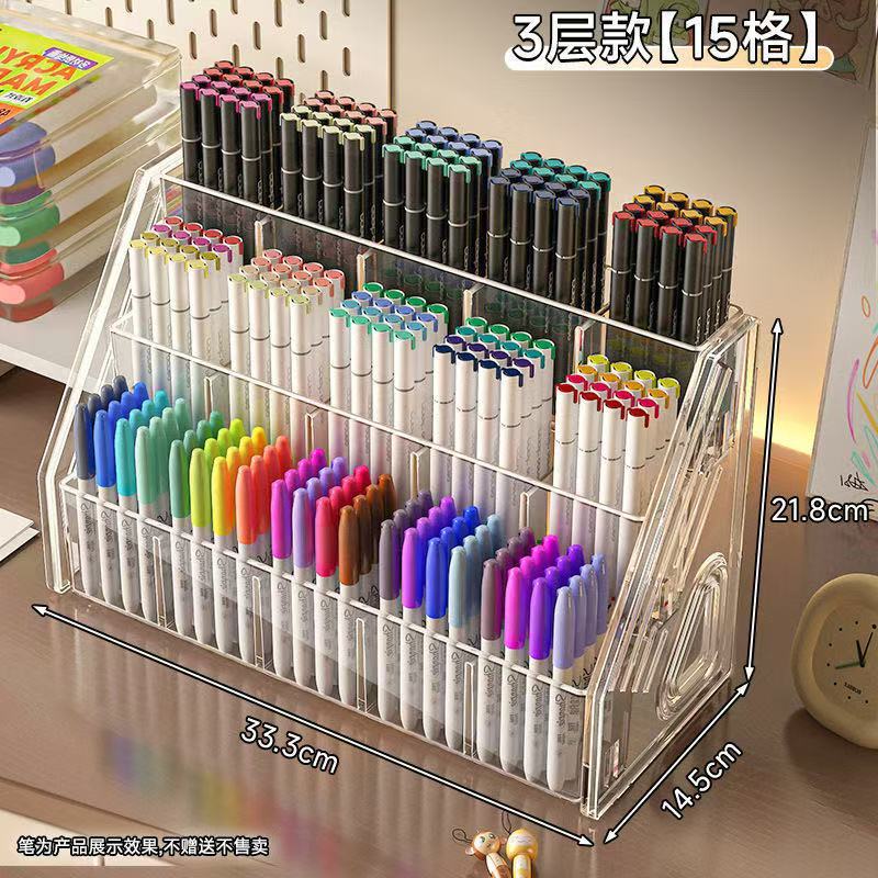 [3-tier, 15-compartment] Multifunctional display rack