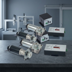 Motor de Accionamiento PMDC para Operador de Puerta Automática, Sistema Compacto para Puertas Elevadoras en Aplicaciones Industriales - Product Image 2