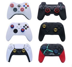 2024 accessoires de jeu pour contrôleur Ps4 jeu de poignée de pouce pour Xbox PS5 pour contrôleur <span class=keywords><strong>PS3</strong></span> PS2 couverture en Silicone - Product Image 4