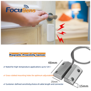 מתמקח ברמה מגנטית חיצונית תעשייתית NC באופן רגיל חיישן עם סוגר מתכוונן - Product Image 5