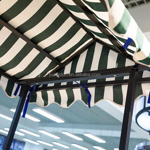 خزانة قهوة متنقلة حديثة لعرض متجر التجزئة في المواد المعدنية - Product Image 3