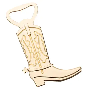 Europäisches Hochzeitsgeschenk Legierungs-Cowboy-Stiefel Bierflaschenöffner Schuhform Flaschenweinöffner