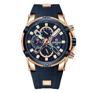 <span class=keywords><strong>REWARD</strong></span> 83016 <span class=keywords><strong>Montre</strong></span>-bracelet pour <span class=keywords><strong>homme</strong></span> en quartz de qualité supérieure, neuve, en stock, à bas <span class=keywords><strong>prix</strong></span>, étanche, vente en gros d'usine, bracelet en silicone - Product Image 1