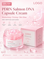 Krim Wajah Salmon DNA PDRN Melembapkan Anti Kerut Mengencangkan Mencerahkan Perawatan Kulit Korea Grosir
